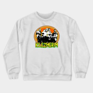 Yiddish: Klezmerim Crewneck Sweatshirt